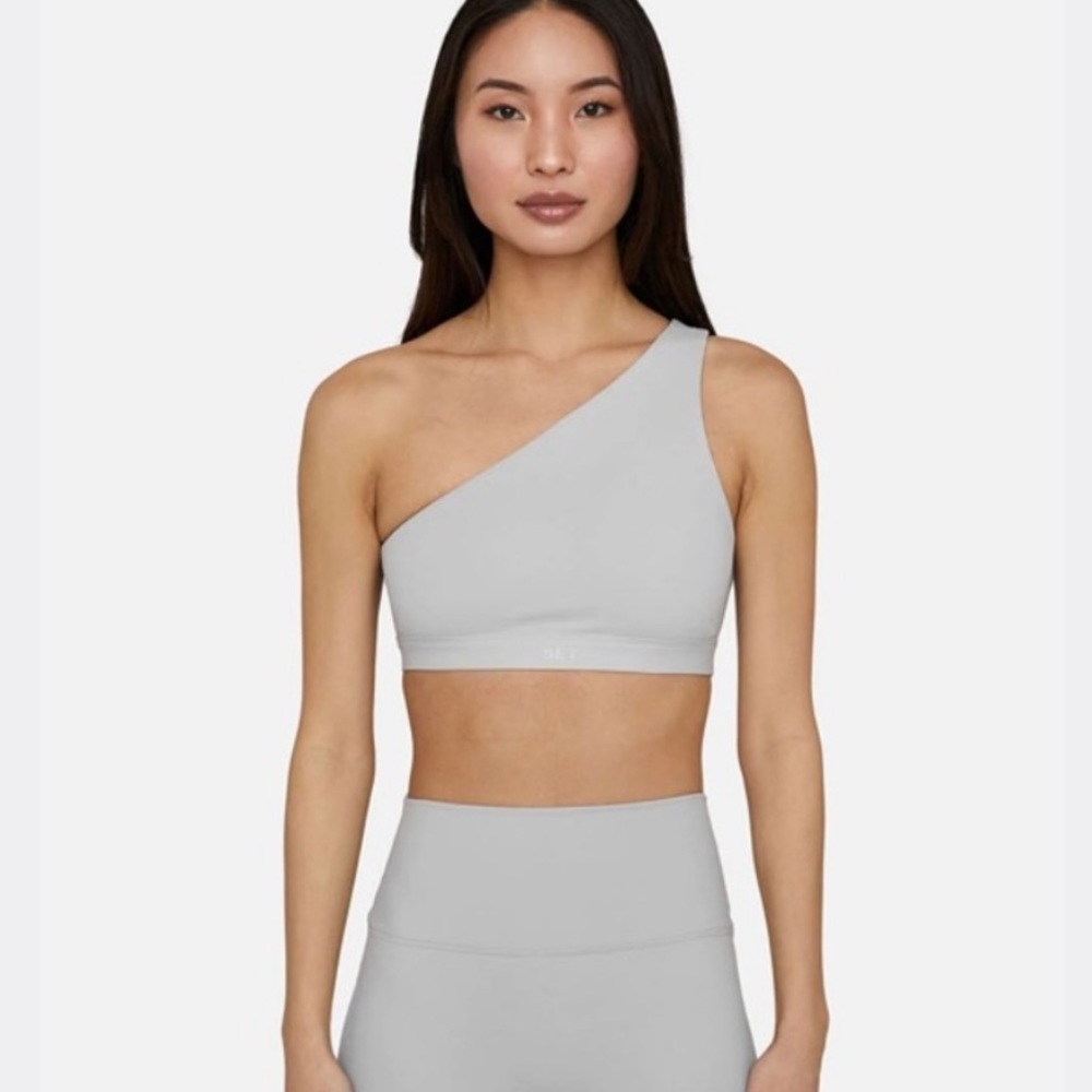 SET Active Luxform One Shoulder Bra in color BLVD